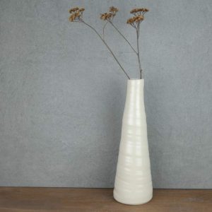Vase Weiß riesig